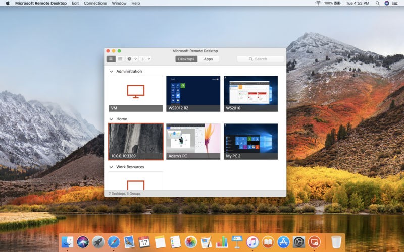 do i have to use vpn with windows remote desktop for mac os